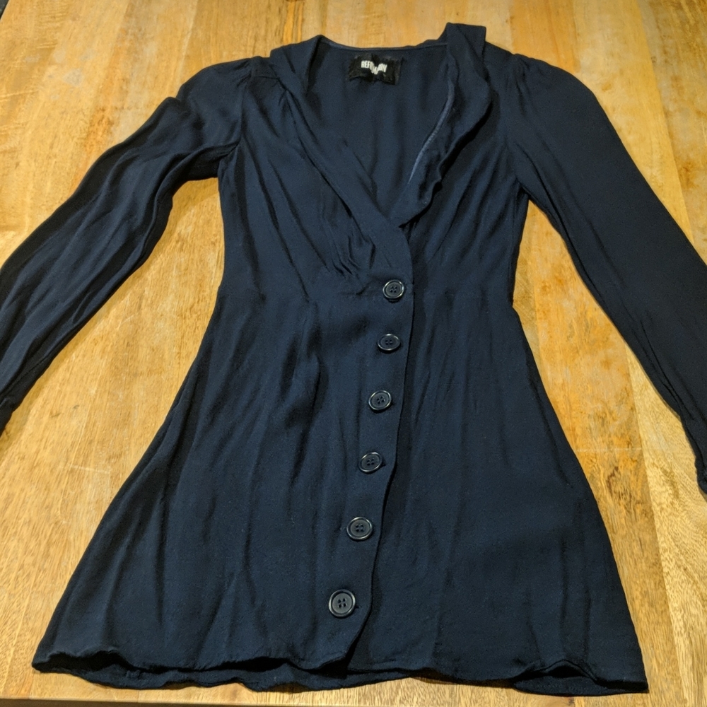 REFORMATION - size 0 navy dress